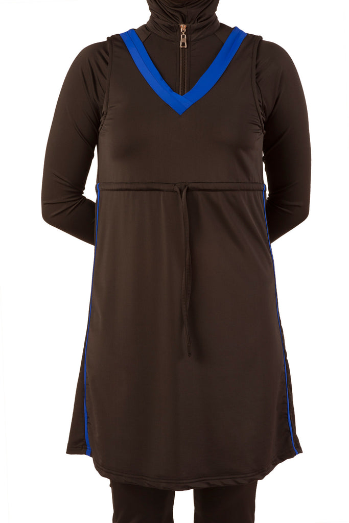 Black Swimsuit - Royal - ZEENA
- 2