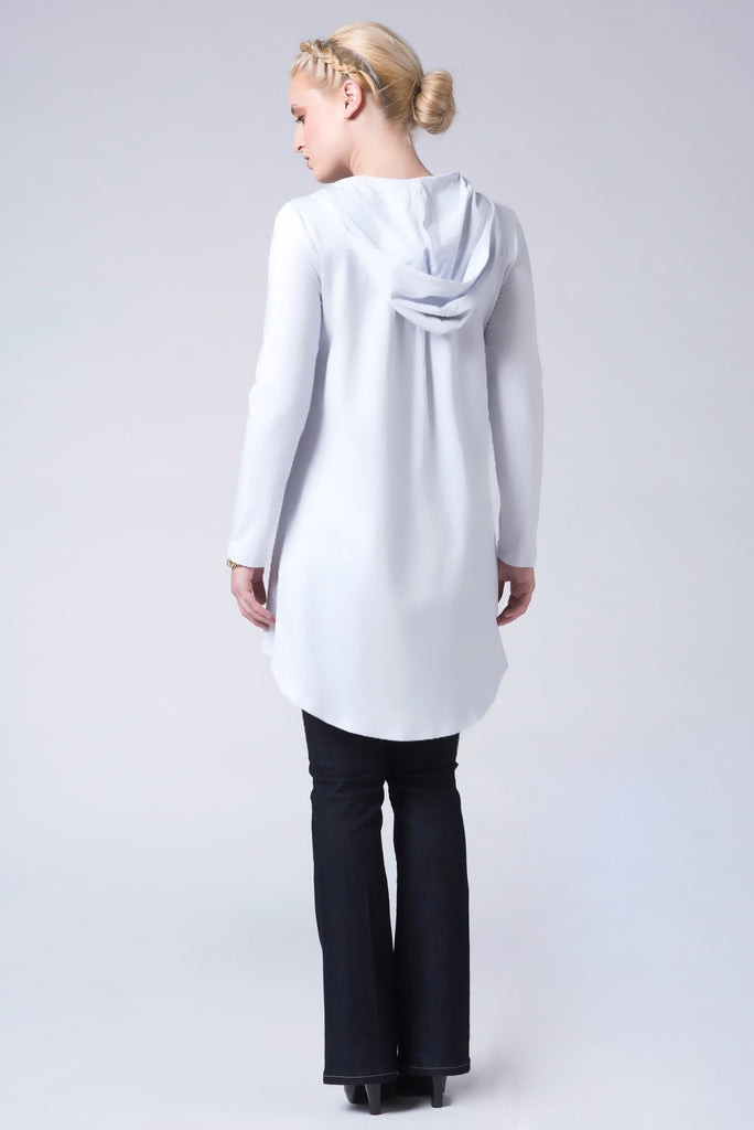 Drop-tail Hoodie - Sport Gray - ZEENA
- 3