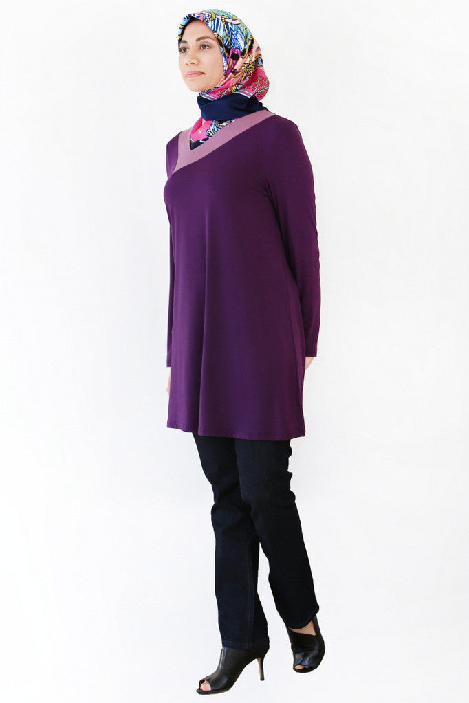 Basic 2 Tone Cotton-T - ZEENA
- 2