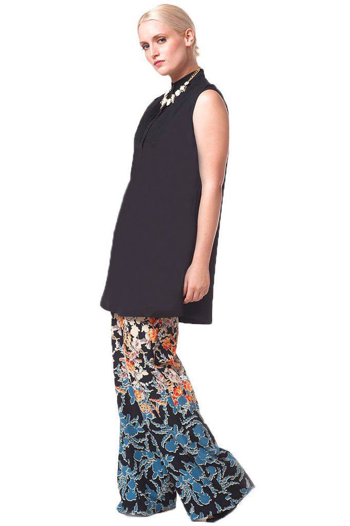 Black Tuxedo Tank - ZEENA
- 2