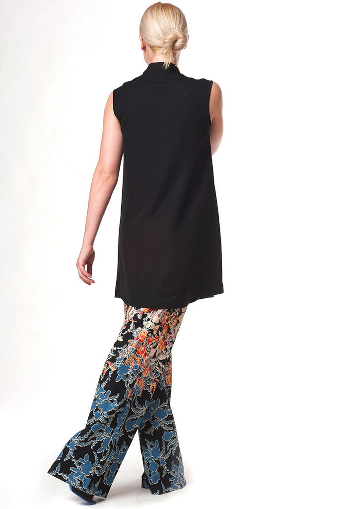 Black Tuxedo Tank - ZEENA
- 3