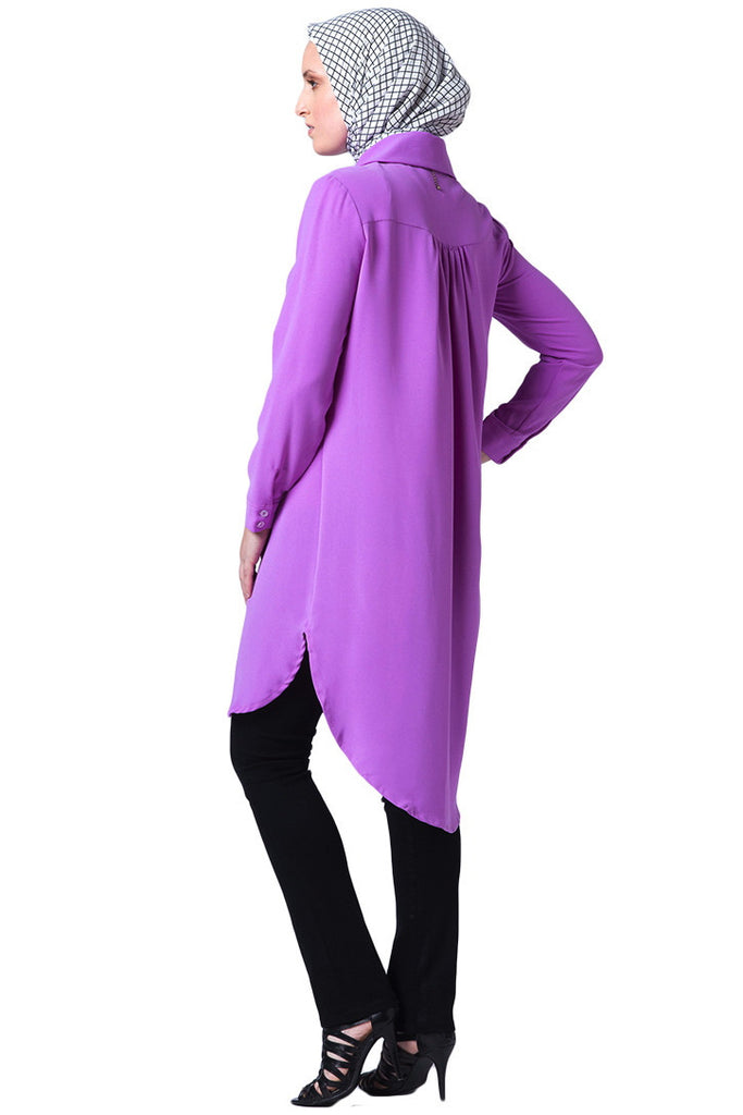 Fine Violette Collared Shirt - ZEENA
- 3