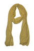 Pastel Yellow Cotton Wrap - ZEENA
 - 1