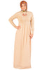 Basic Blush Maxi Dress - ZEENA
 - 1