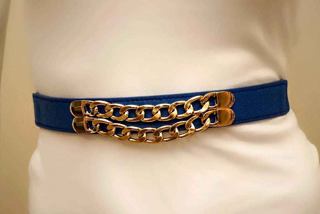 Gold Chain Belt - ZEENA
 - 3