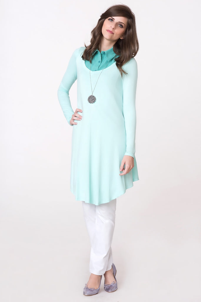 Mint Pullover Top - ZEENA
 - 2