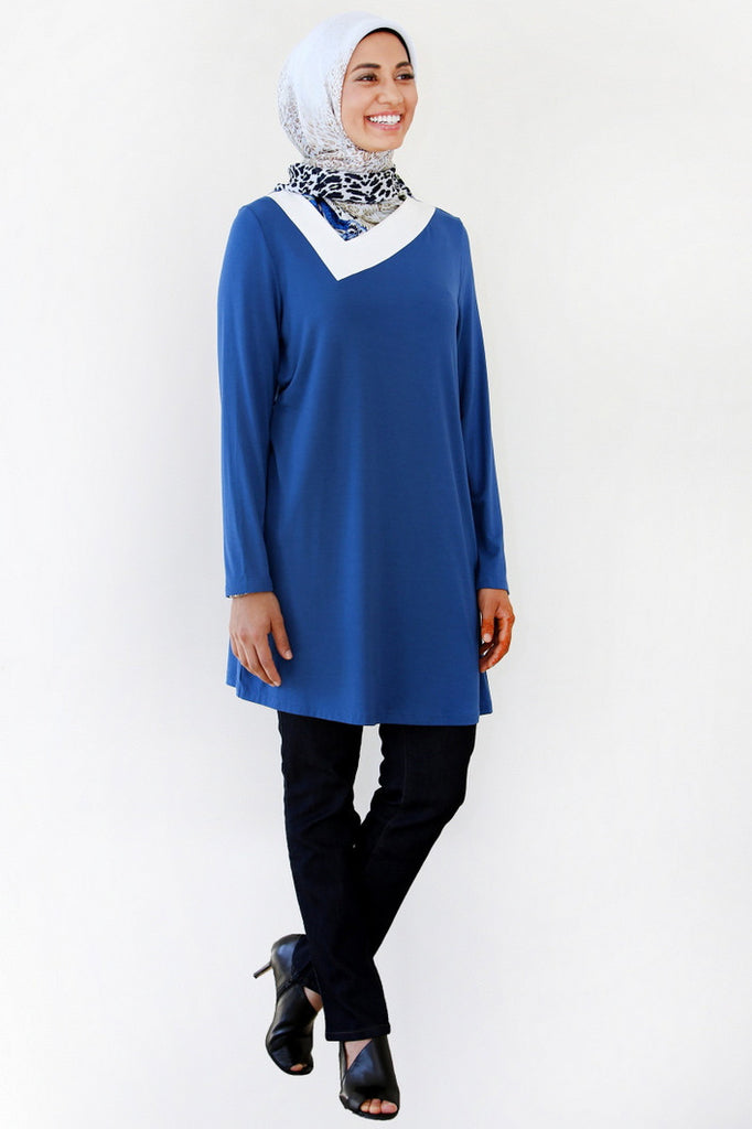 Basic 2 Tone Cotton-T - ZEENA
 - 2