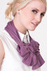 Bead Jersey Wrap - Purple - ZEENA
 - 2