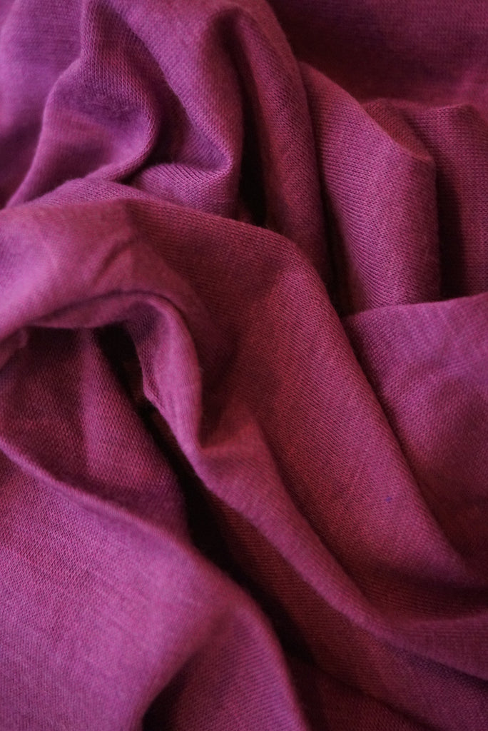 Magenta Cotton Wrap - ZEENA
 - 2