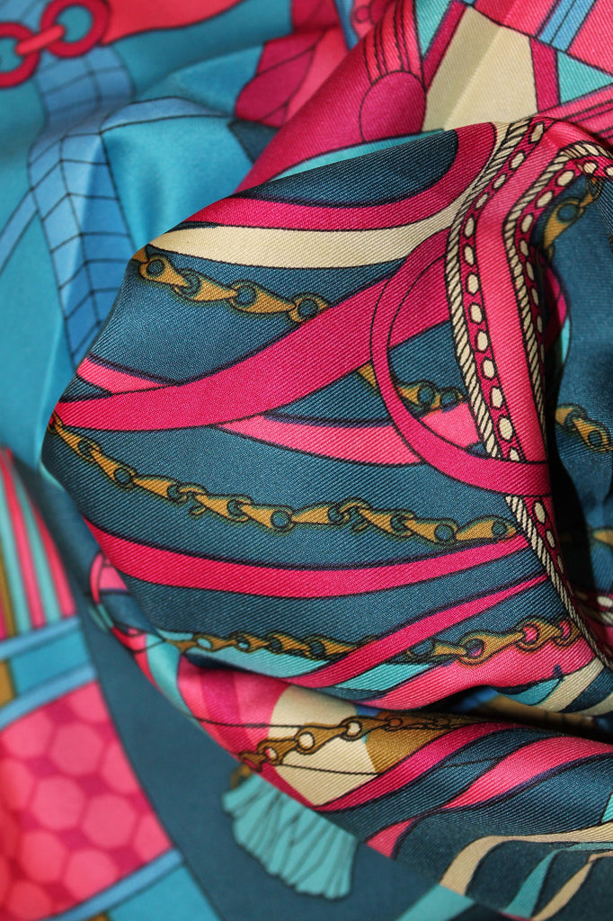 Carnival Silk Scarf - ZEENA
 - 2