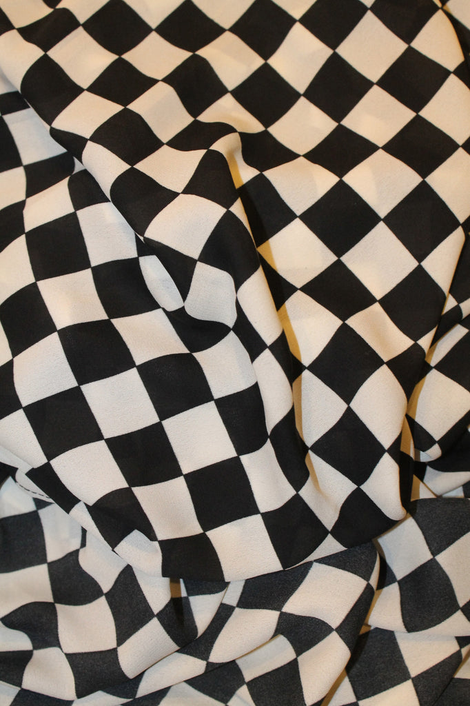 Checker Board Wrap - ZEENA
 - 2