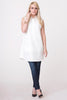 Essential White Tank - ZEENA
 - 1