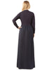 Basic Navy Maxi Dress - ZEENA
 - 2