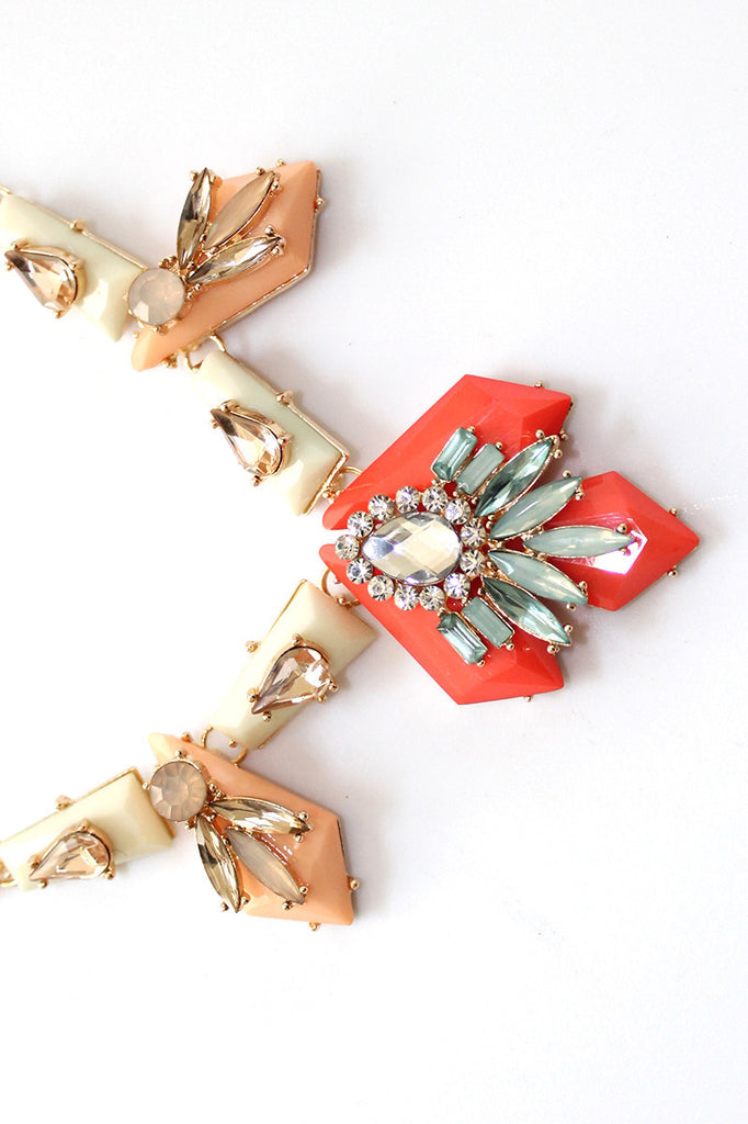 Orangesicle Necklace - ZEENA
 - 2