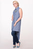 Hi-Lo Denim Dress - ZEENA
 - 2