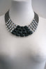 Black Stone Necklace - ZEENA
 - 1