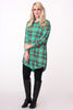 Boyfriend Plaid Shirt - ZEENA
 - 1