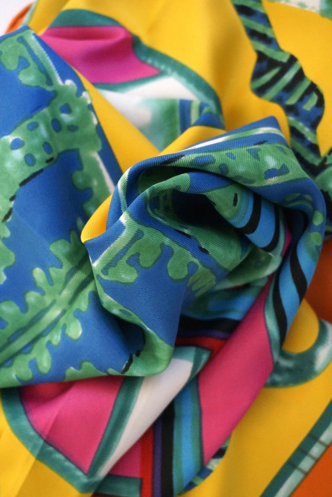 Elizabeth Silk Scarf - ZEENA
 - 2