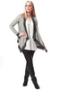 Classic Gray Cardi - ZEENA
 - 1