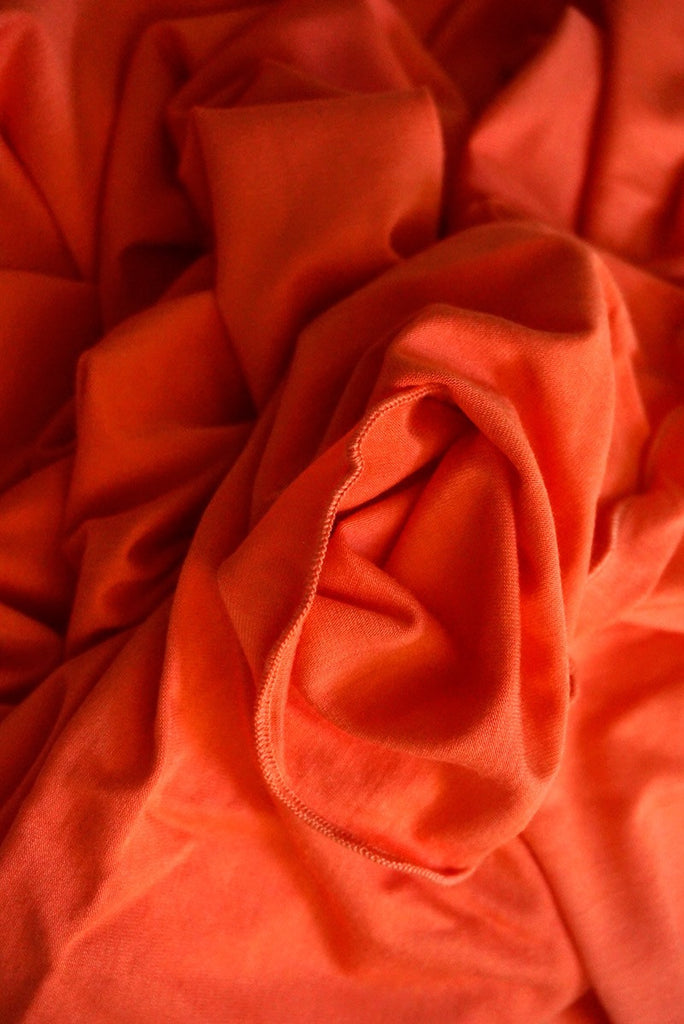 Coral Cotton Wrap - ZEENA
 - 2