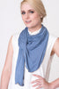 Bead Jersey Wrap - Steel - ZEENA
 - 1