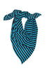 Cerulean Stripe Scarf - ZEENA
 - 1