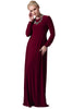 Marsala Maxi Dress - ZEENA
 - 1