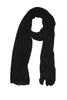 Black Cotton Wrap - ZEENA
 - 1