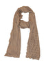 Tan Barrel Cotton Wrap - ZEENA
 - 1