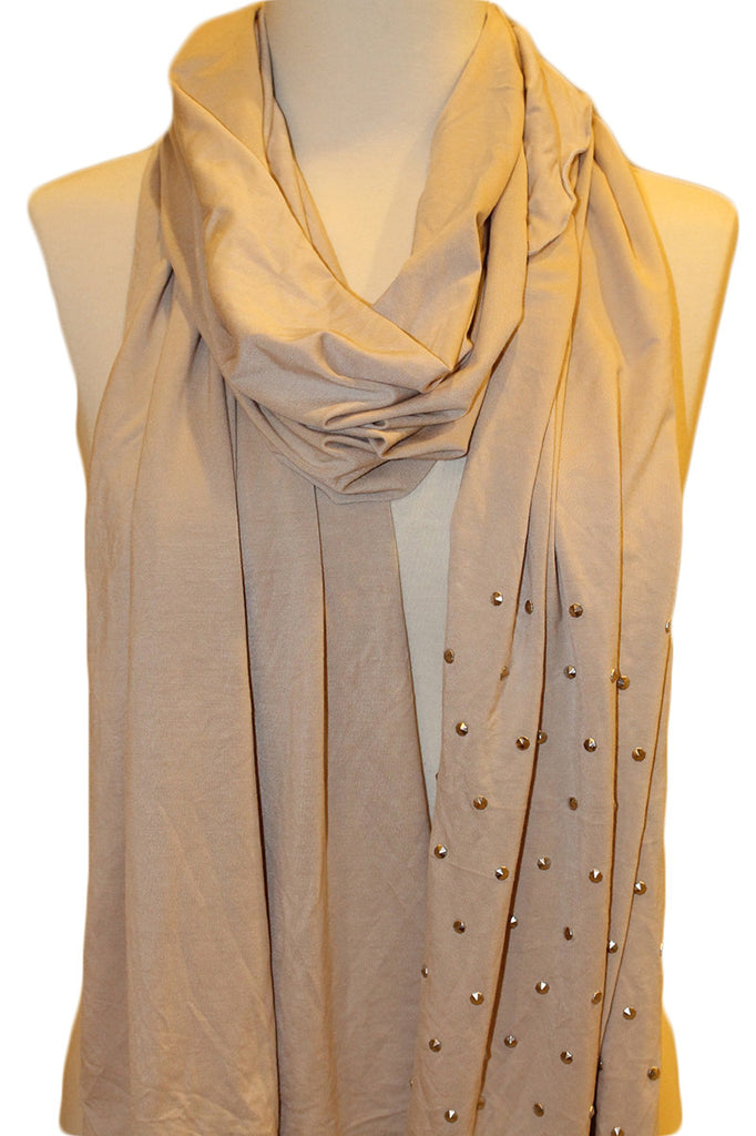 Tan Barrel Cotton Wrap - ZEENA
 - 2